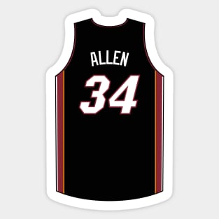 Ray Allen Miami Jersey Qiangy Sticker